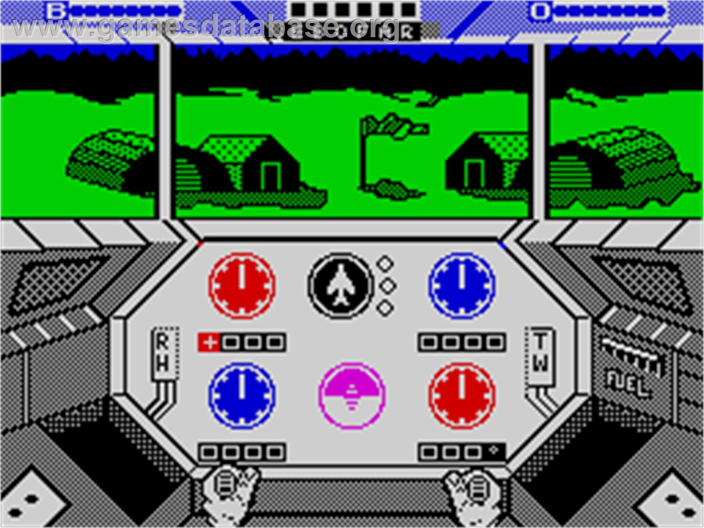 Infiltrator - Sinclair ZX Spectrum - Artwork - In Game