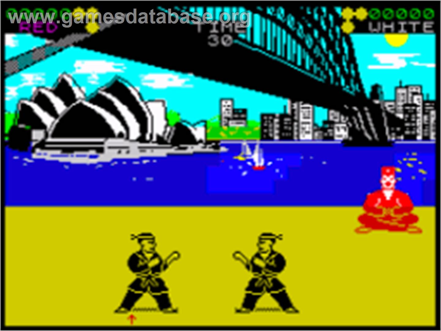 International 5-A-Side - Sinclair ZX Spectrum - Artwork - In Game