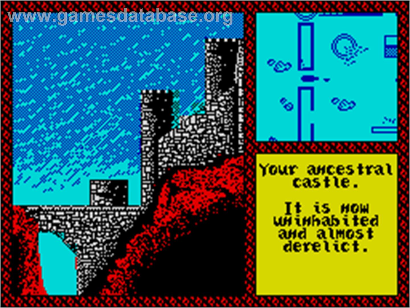 Iron Lord - Sinclair ZX Spectrum - Artwork - In Game