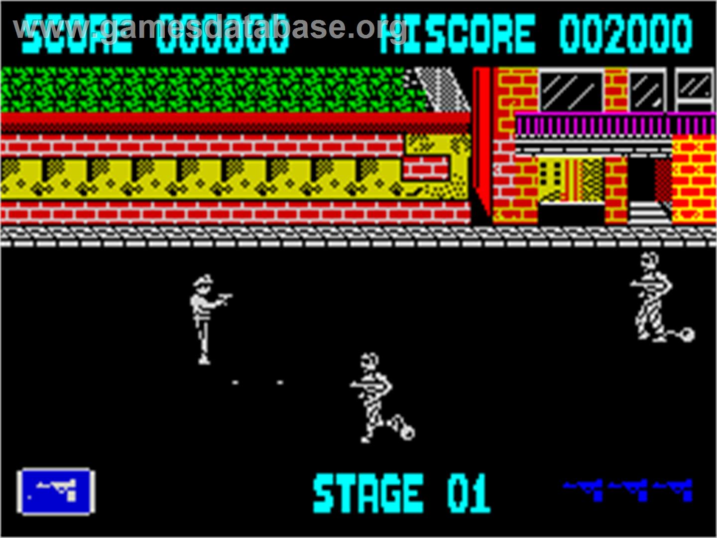 Jail Break - Sinclair ZX Spectrum - Artwork - In Game