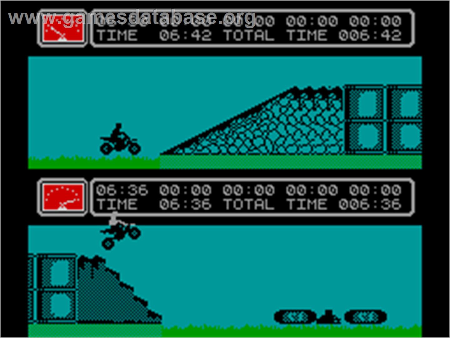 Kikstart 2 - Sinclair ZX Spectrum - Artwork - In Game