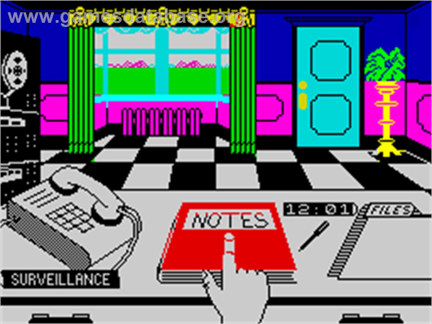 Killed Until Dead - Sinclair ZX Spectrum - Artwork - In Game