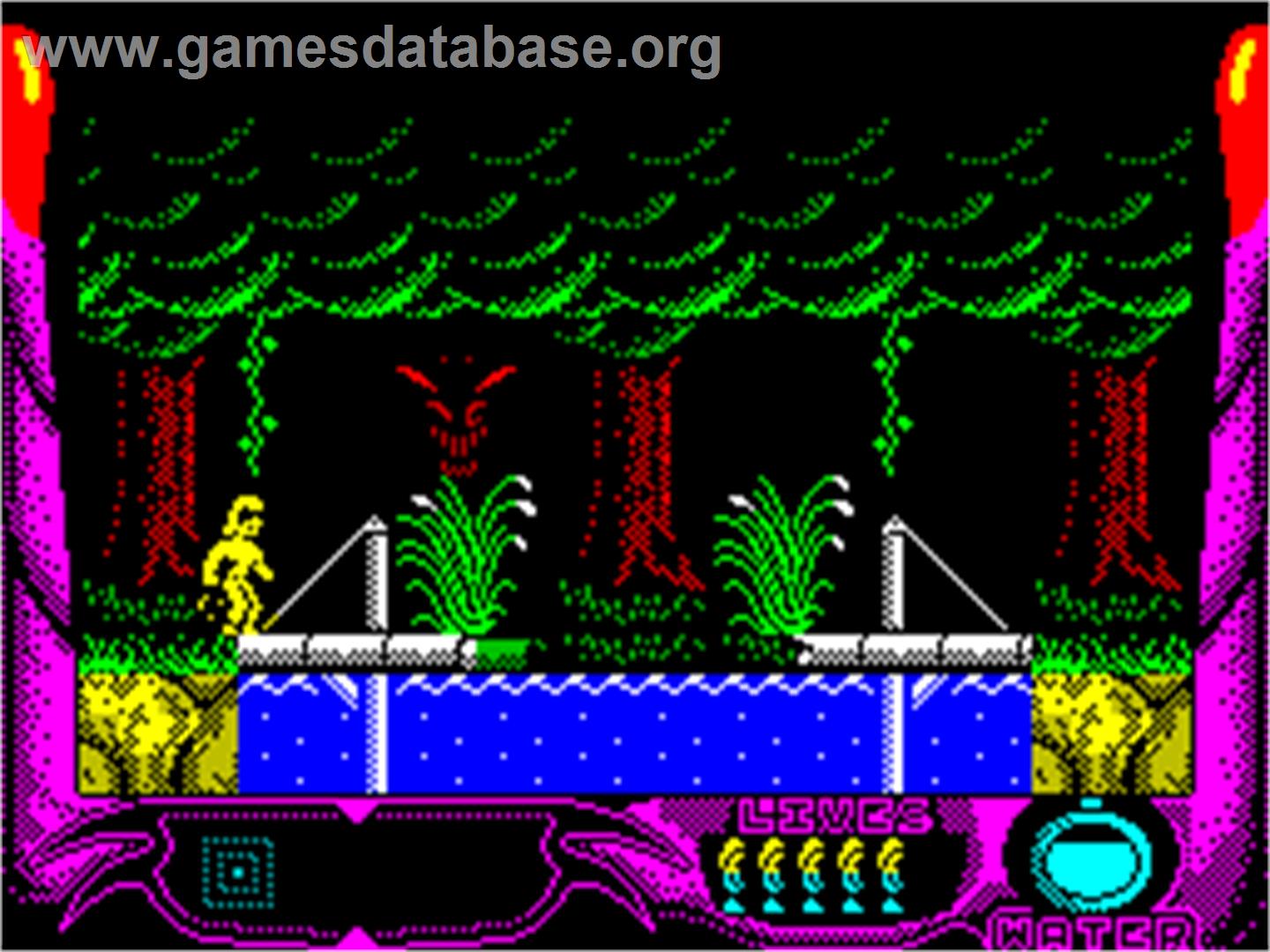 La Espada Sagrada - Sinclair ZX Spectrum - Artwork - In Game