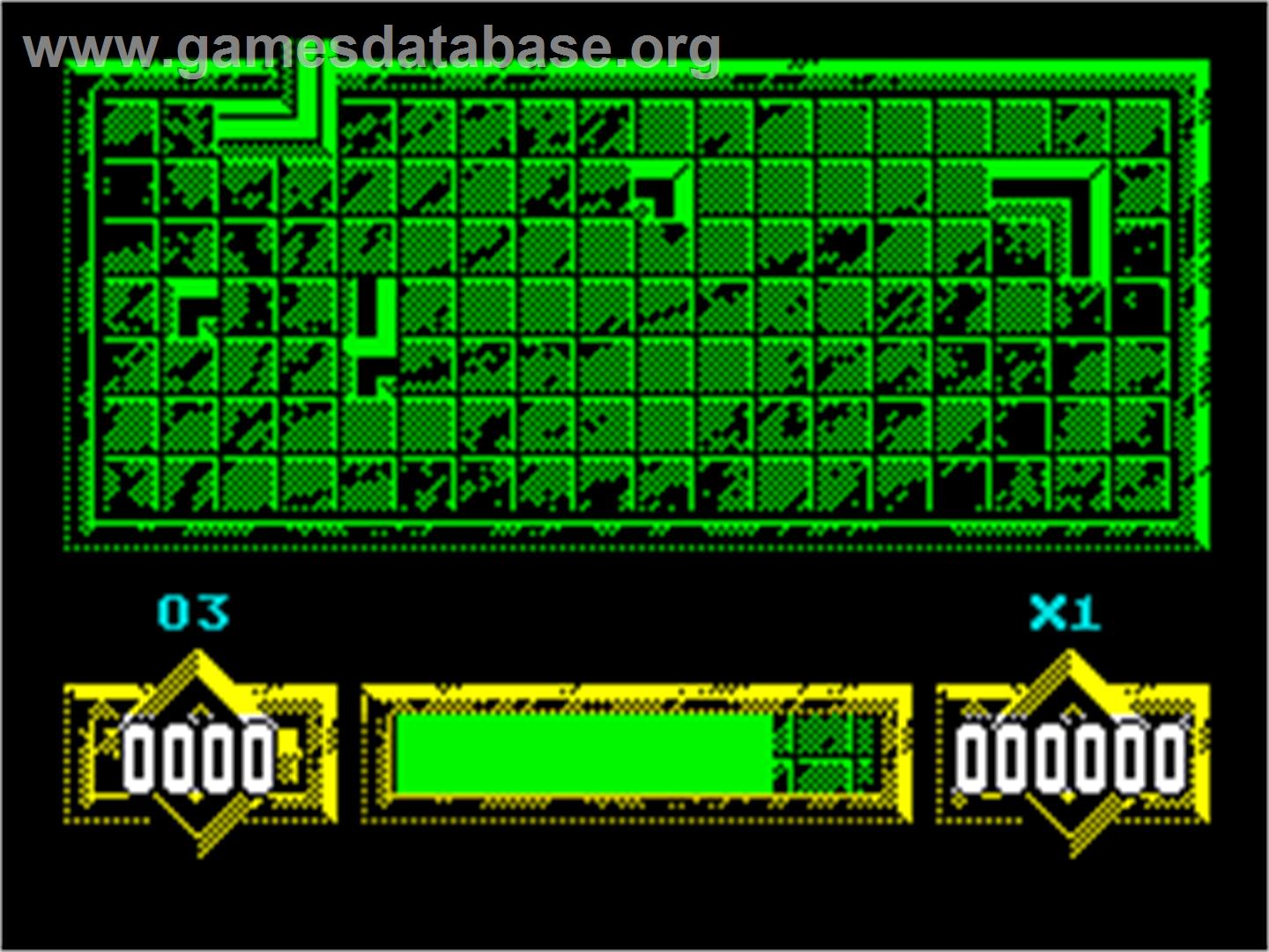 Loopz - Sinclair ZX Spectrum - Artwork - In Game