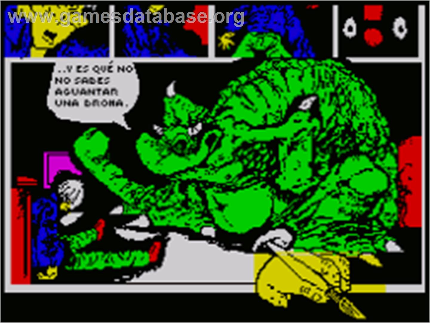 MOT - Sinclair ZX Spectrum - Artwork - In Game