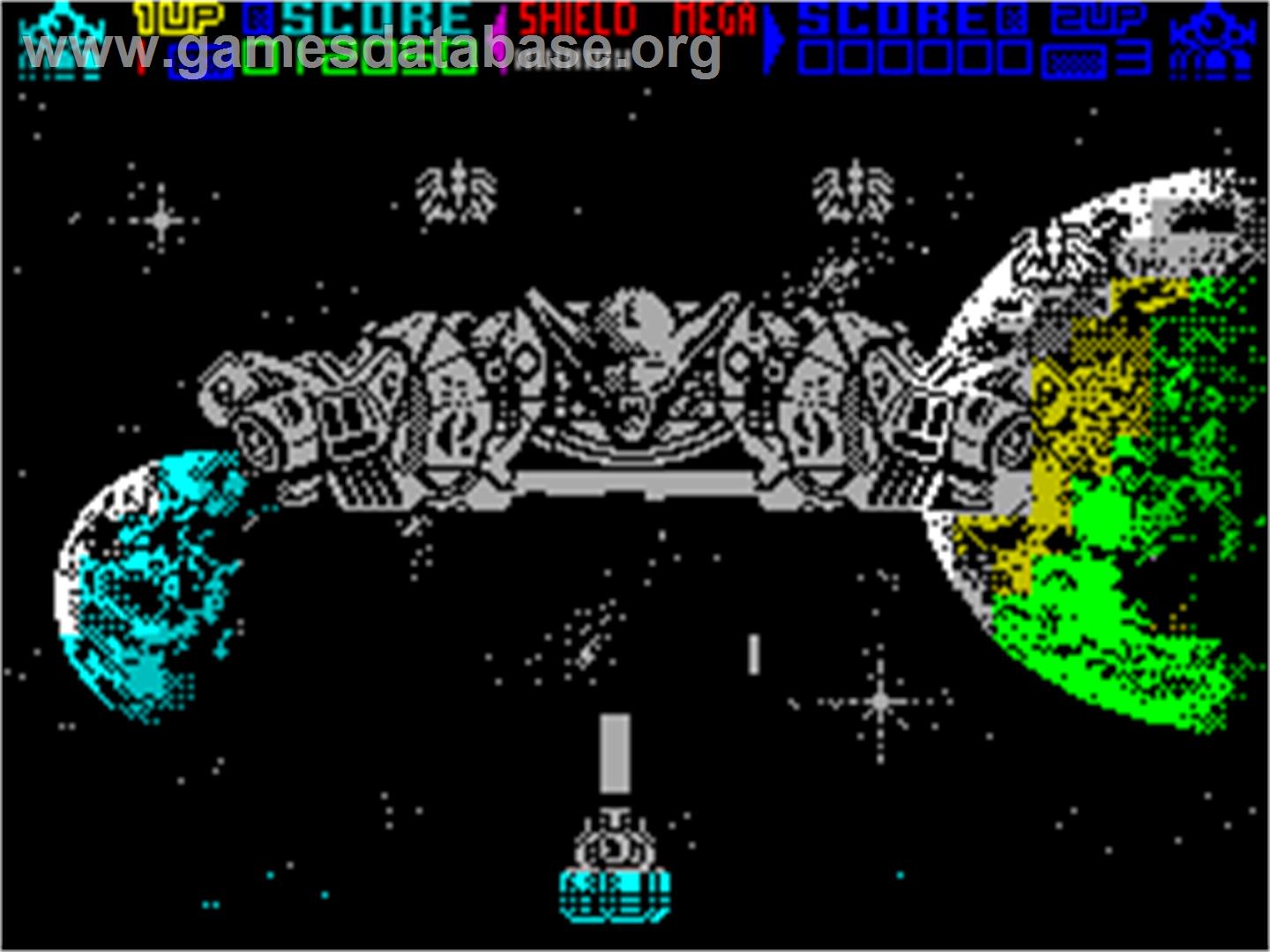 Mega Phoenix - Sinclair ZX Spectrum - Artwork - In Game