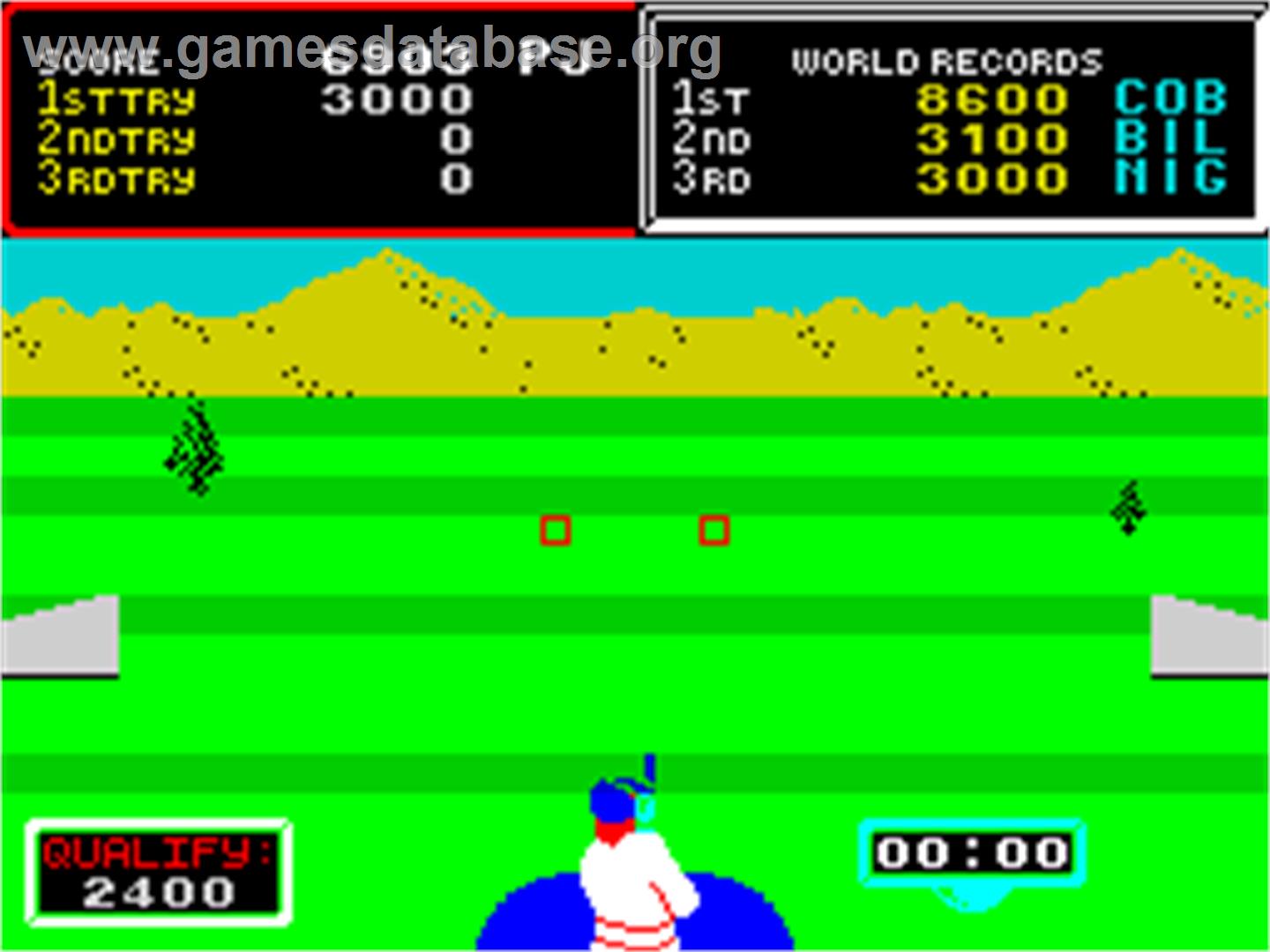 Mega Sports - Sinclair ZX Spectrum - Artwork - In Game