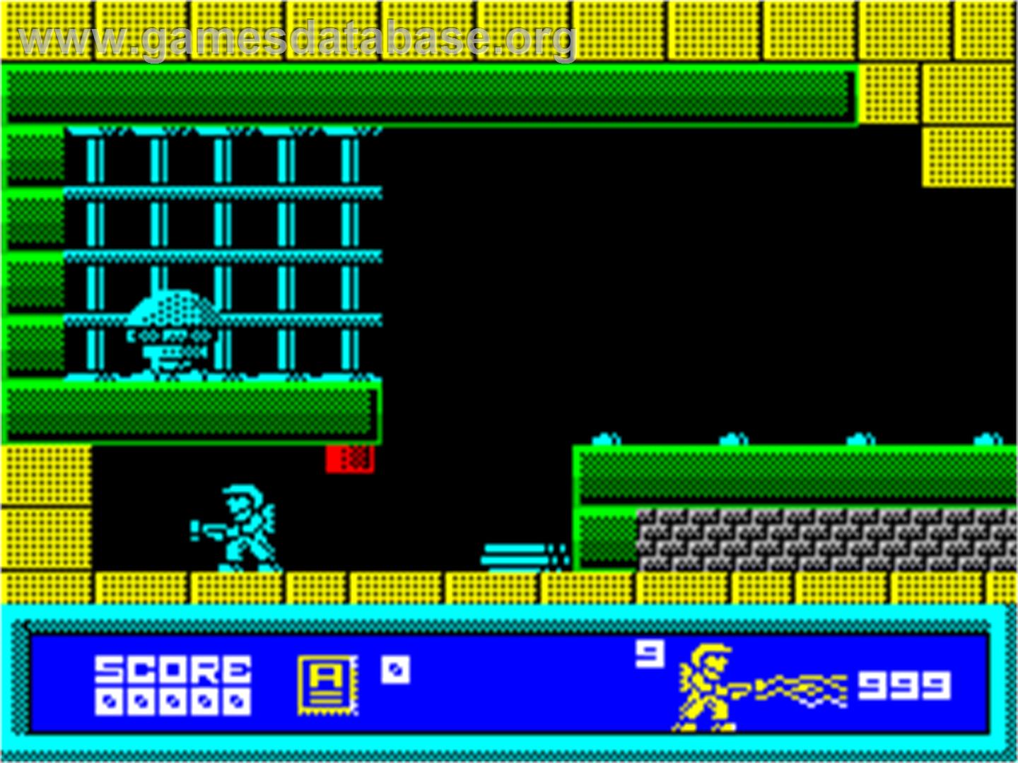 Metal Army - Sinclair ZX Spectrum - Artwork - In Game