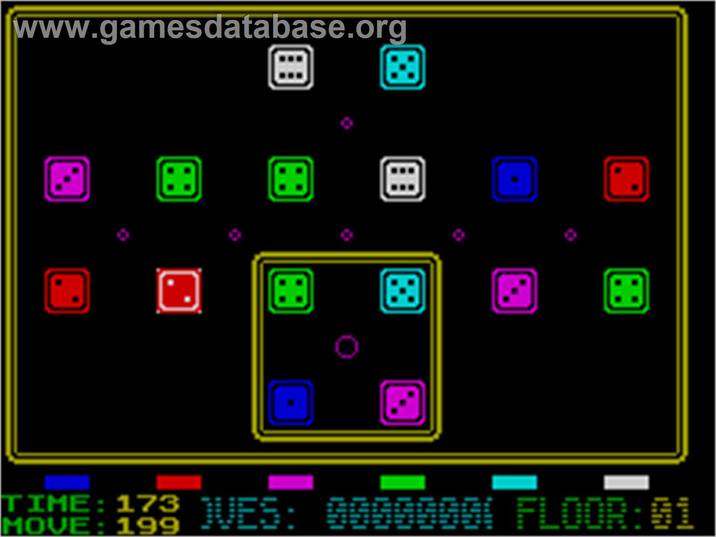 Mindtrap - Sinclair ZX Spectrum - Artwork - In Game