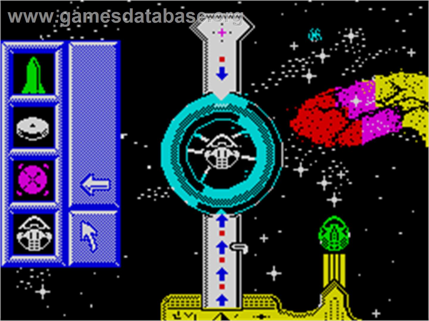Mutants - Sinclair ZX Spectrum - Artwork - In Game