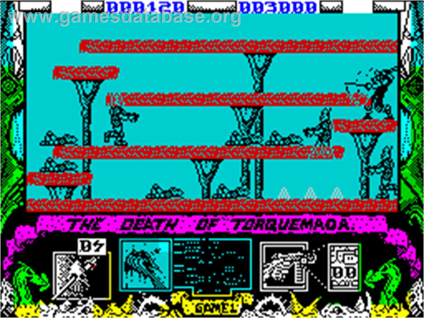 Nemesis the Warlock - Sinclair ZX Spectrum - Artwork - In Game