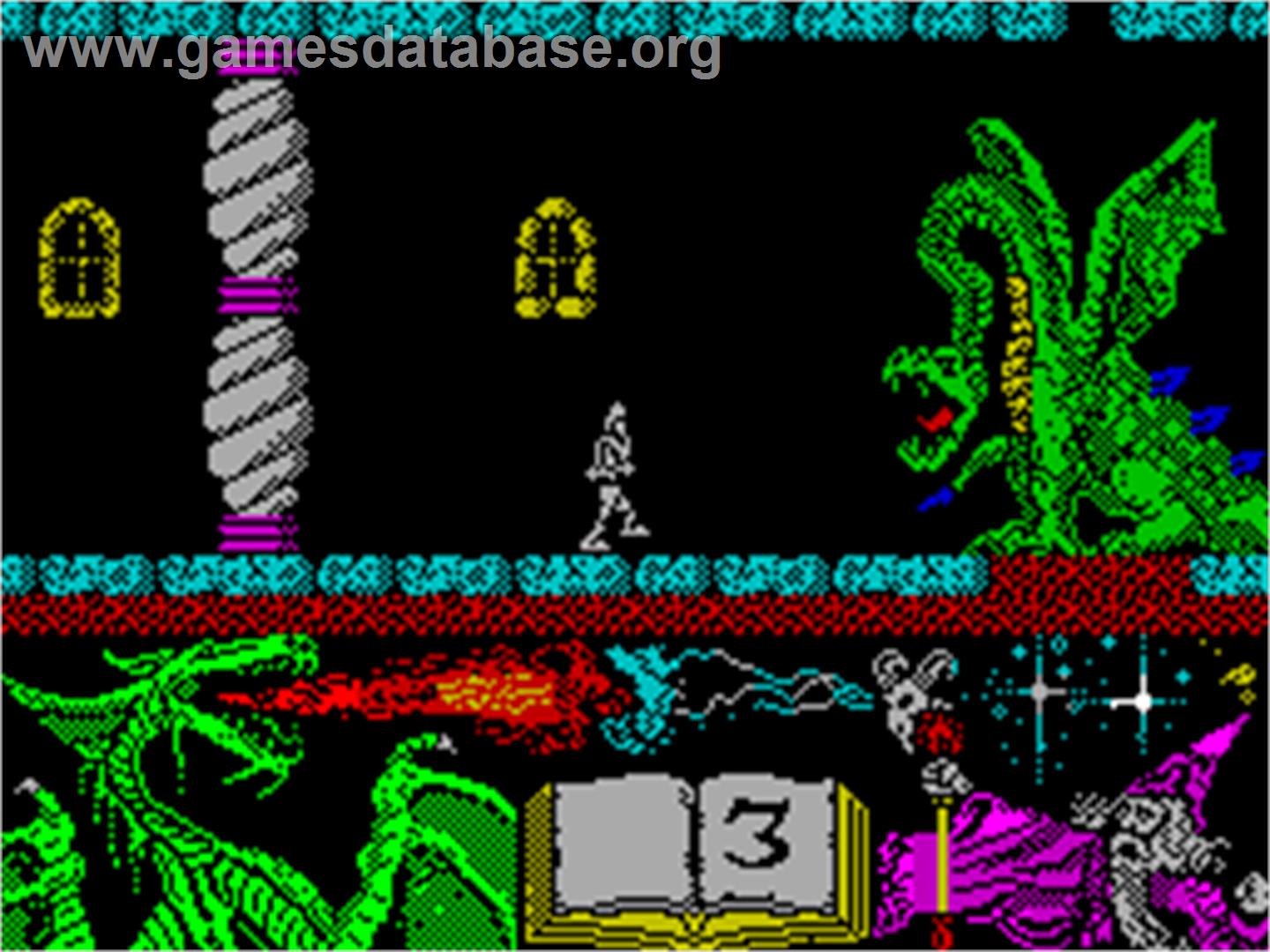 Nonamed - Sinclair ZX Spectrum - Artwork - In Game