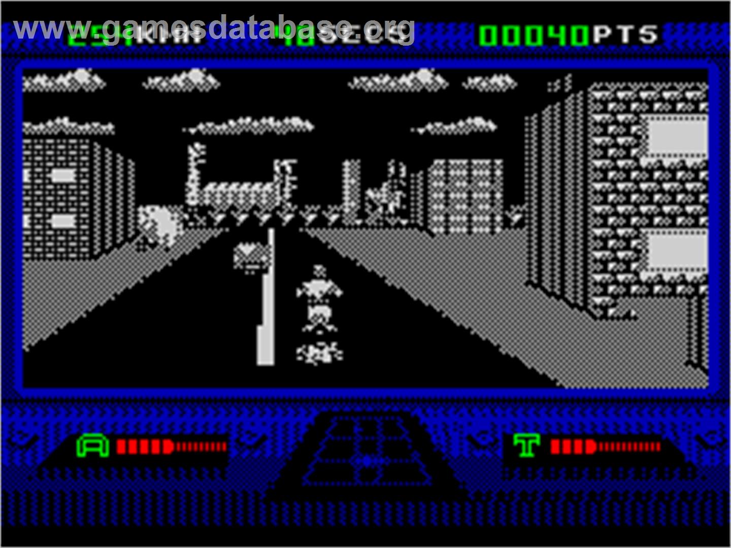 OutRun Europa - Sinclair ZX Spectrum - Artwork - In Game