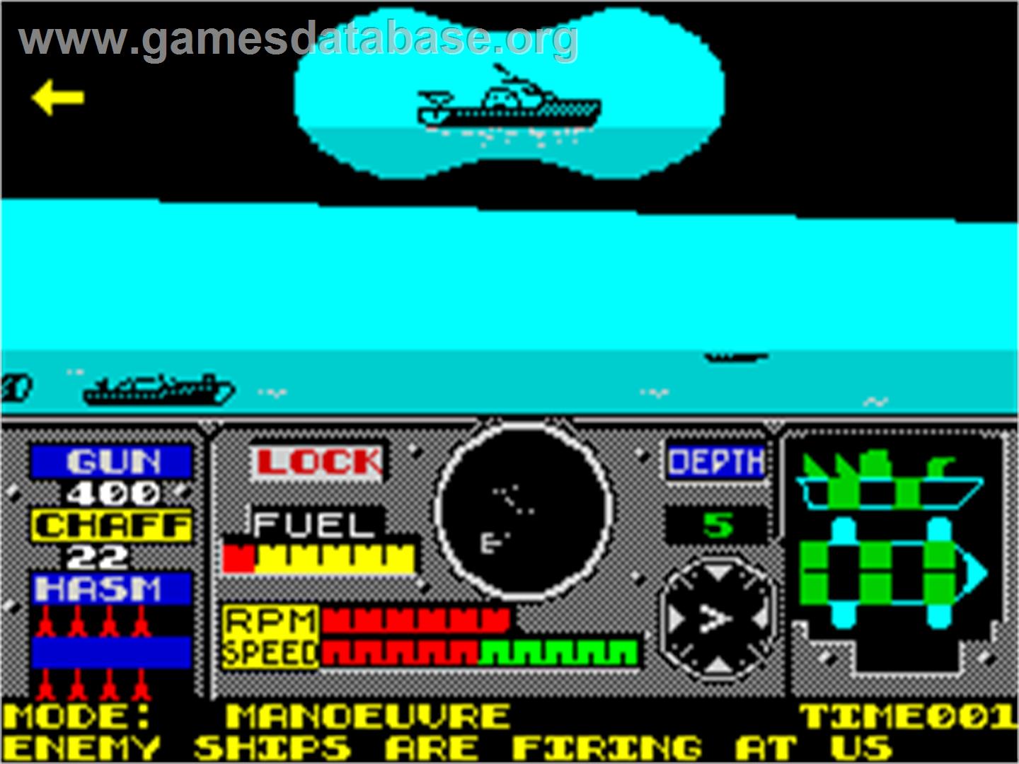 PHM Pegasus - Sinclair ZX Spectrum - Artwork - In Game