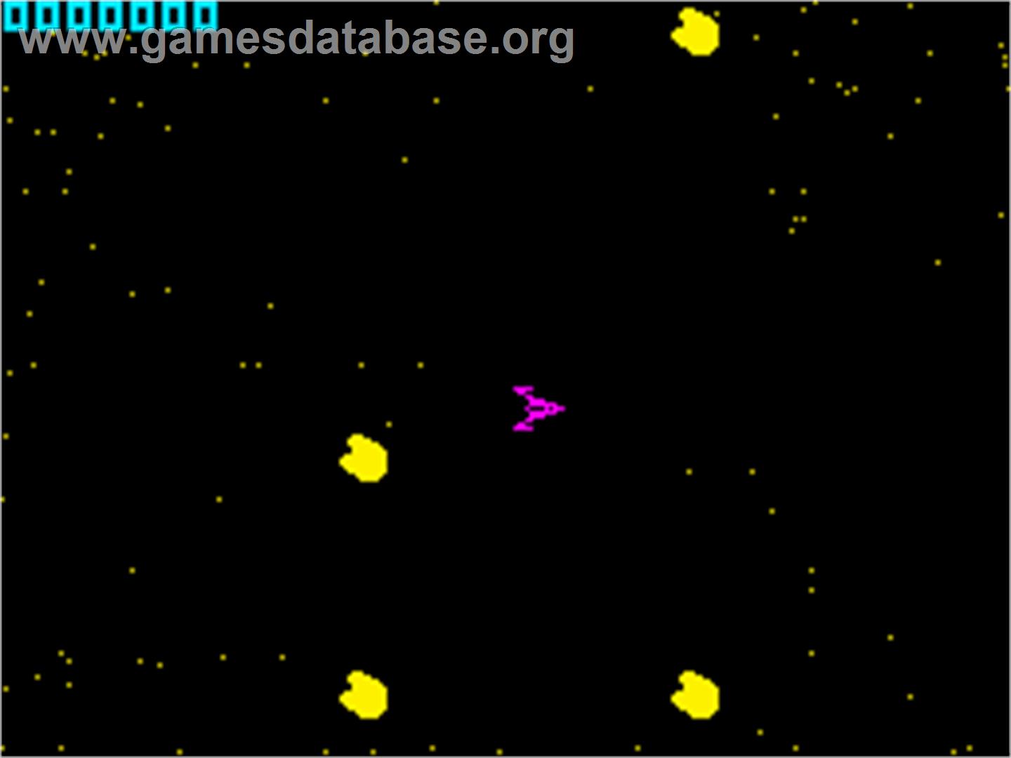 Planetoids - Sinclair ZX Spectrum - Artwork - In Game