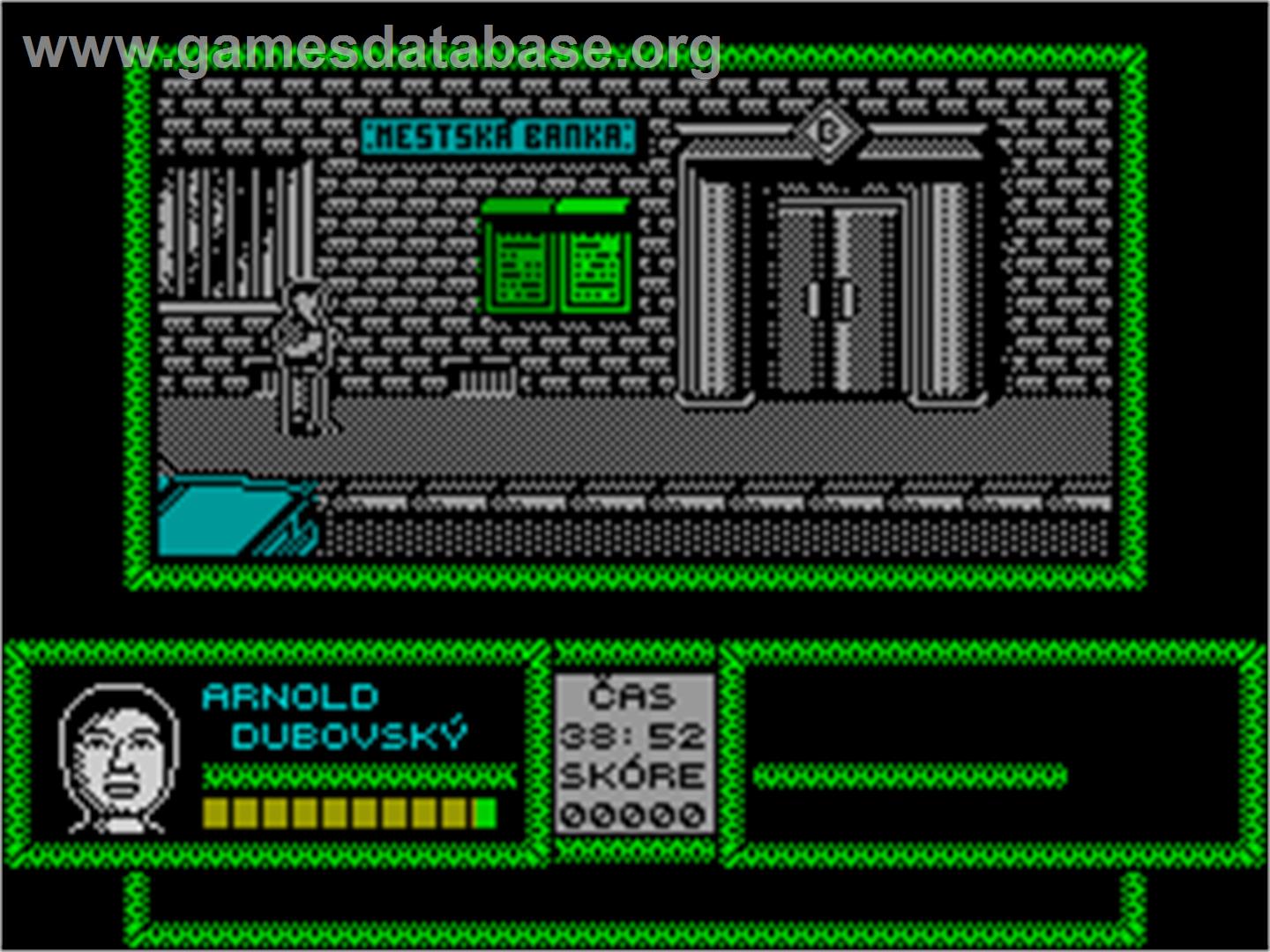 Prvá Akcia - Sinclair ZX Spectrum - Artwork - In Game