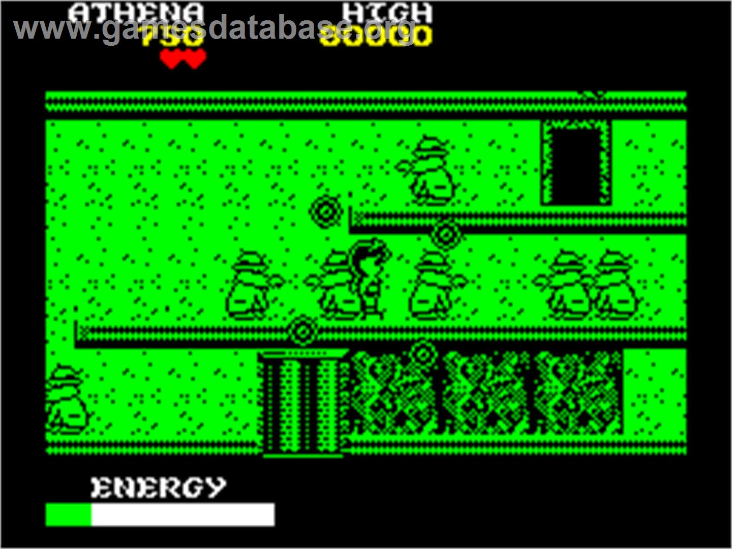 Psycho Soldier - Sinclair ZX Spectrum - Artwork - In Game