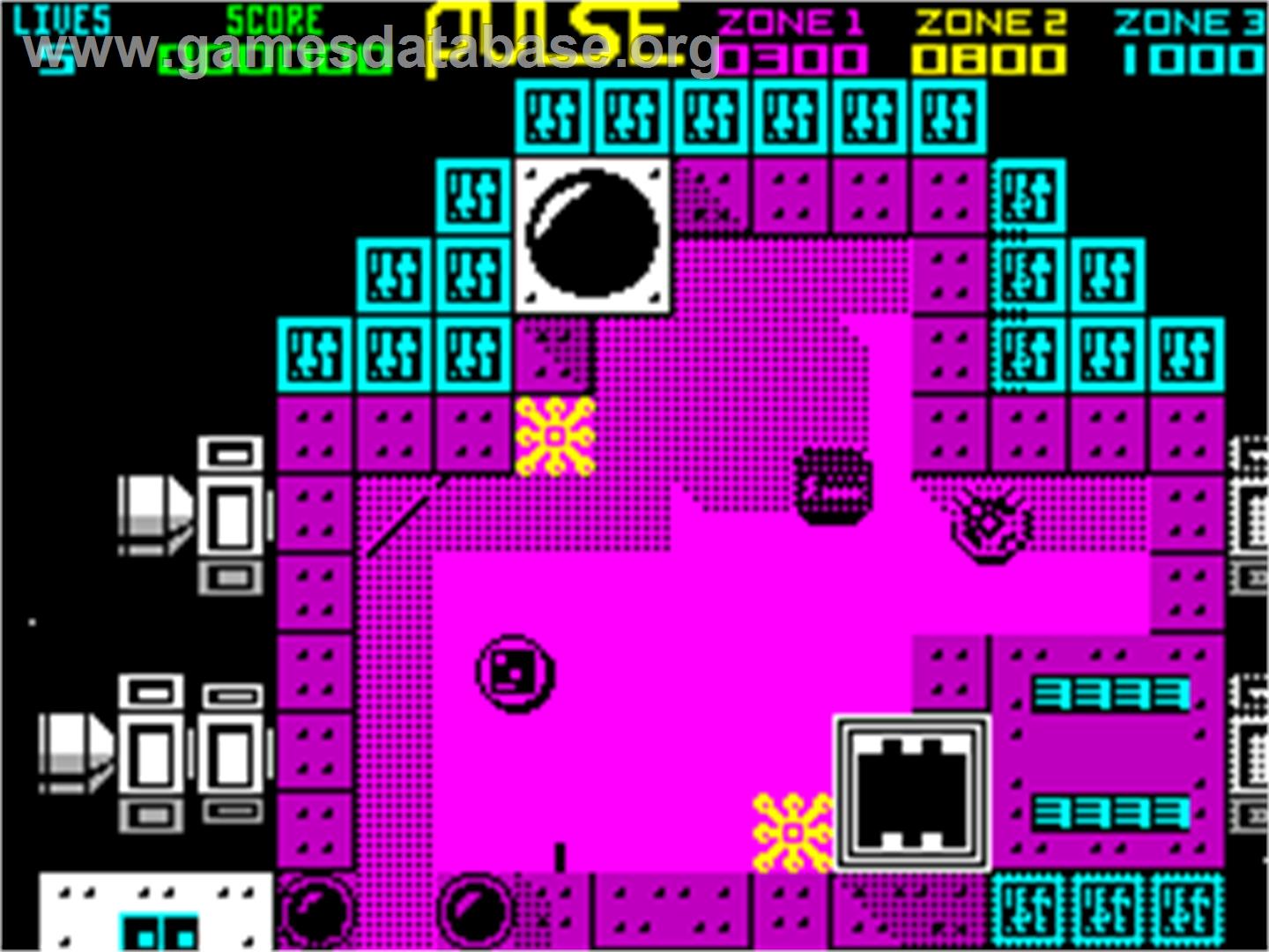 Pulse Warrior - Sinclair ZX Spectrum - Artwork - In Game