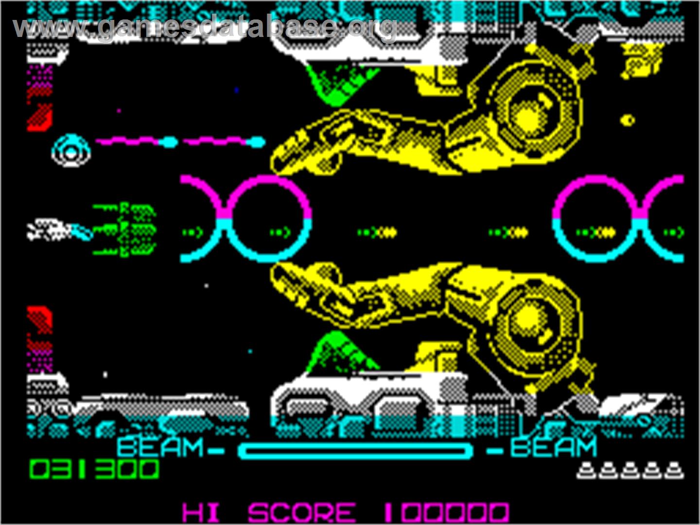 R-Type - Sinclair ZX Spectrum - Artwork - In Game