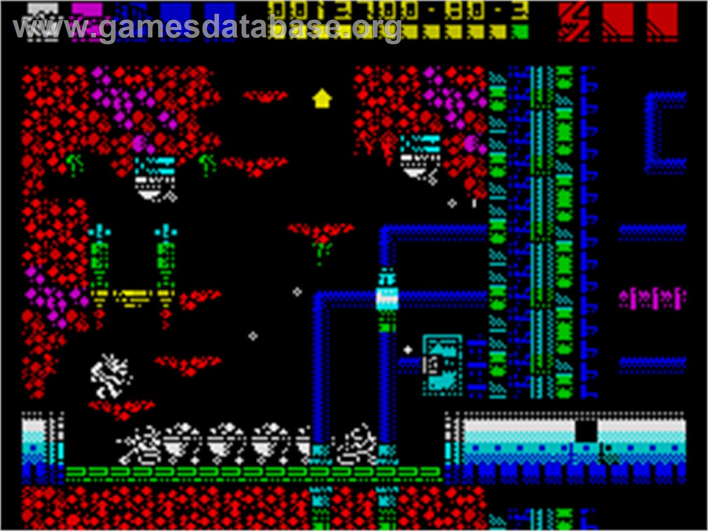 Rex - Sinclair ZX Spectrum - Artwork - In Game