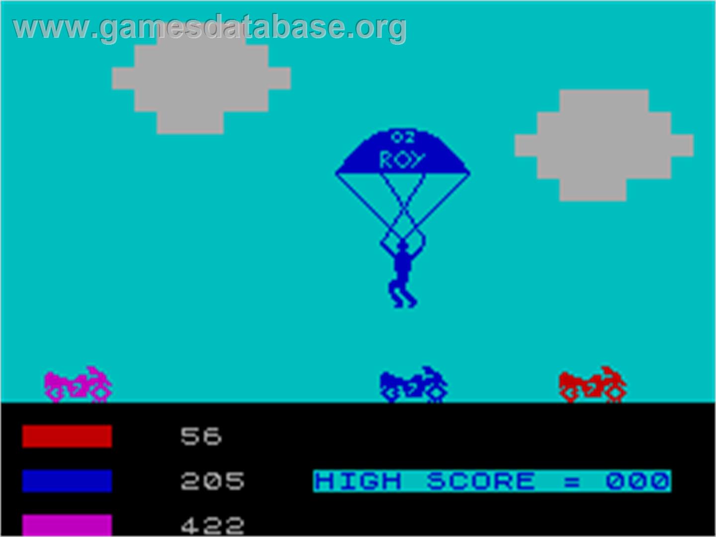 Rider - Sinclair ZX Spectrum - Artwork - In Game