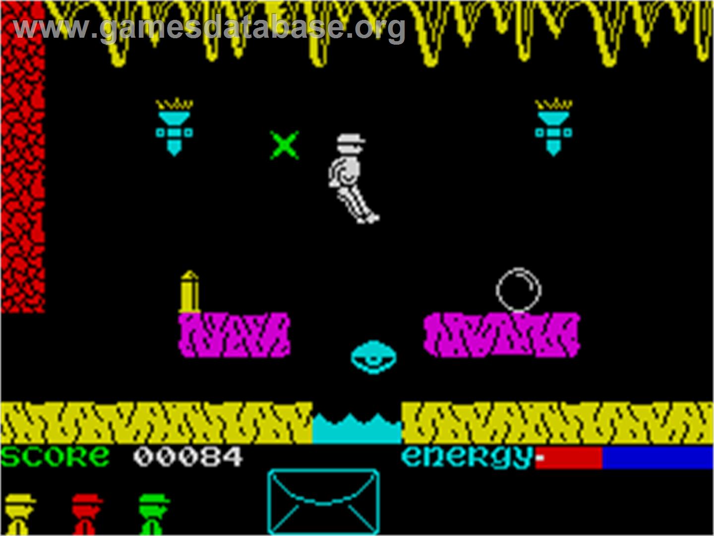 Robot Messiah - Sinclair ZX Spectrum - Artwork - In Game