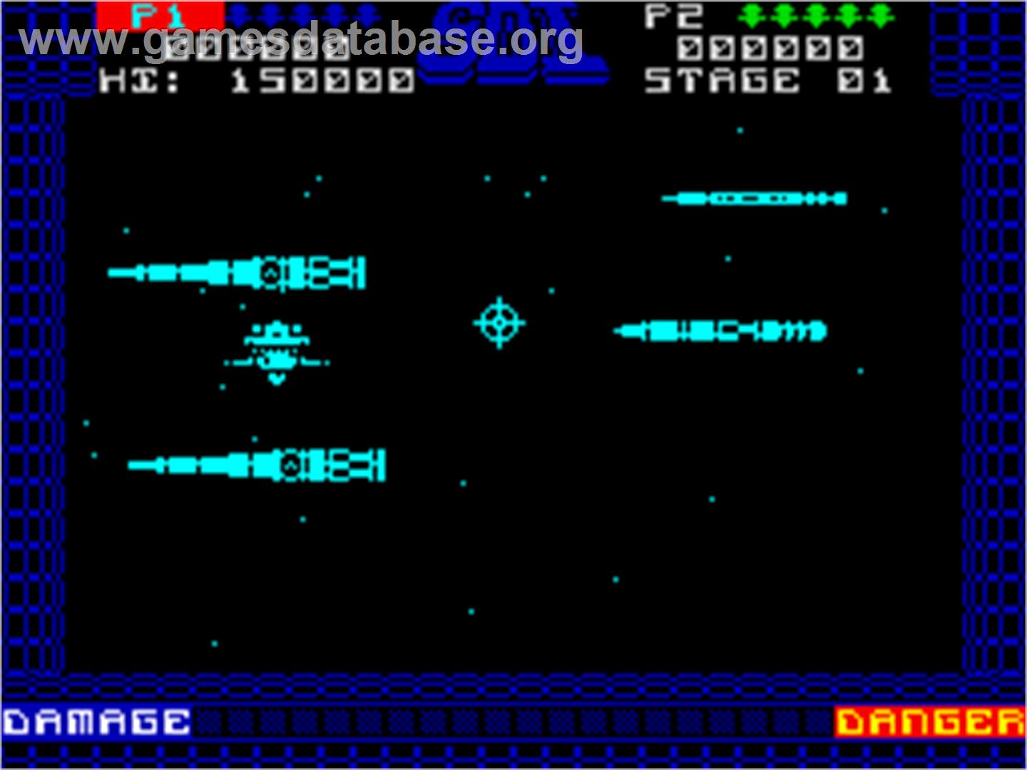 SDI: Strategic Defense Initiative - Sinclair ZX Spectrum - Artwork - In Game