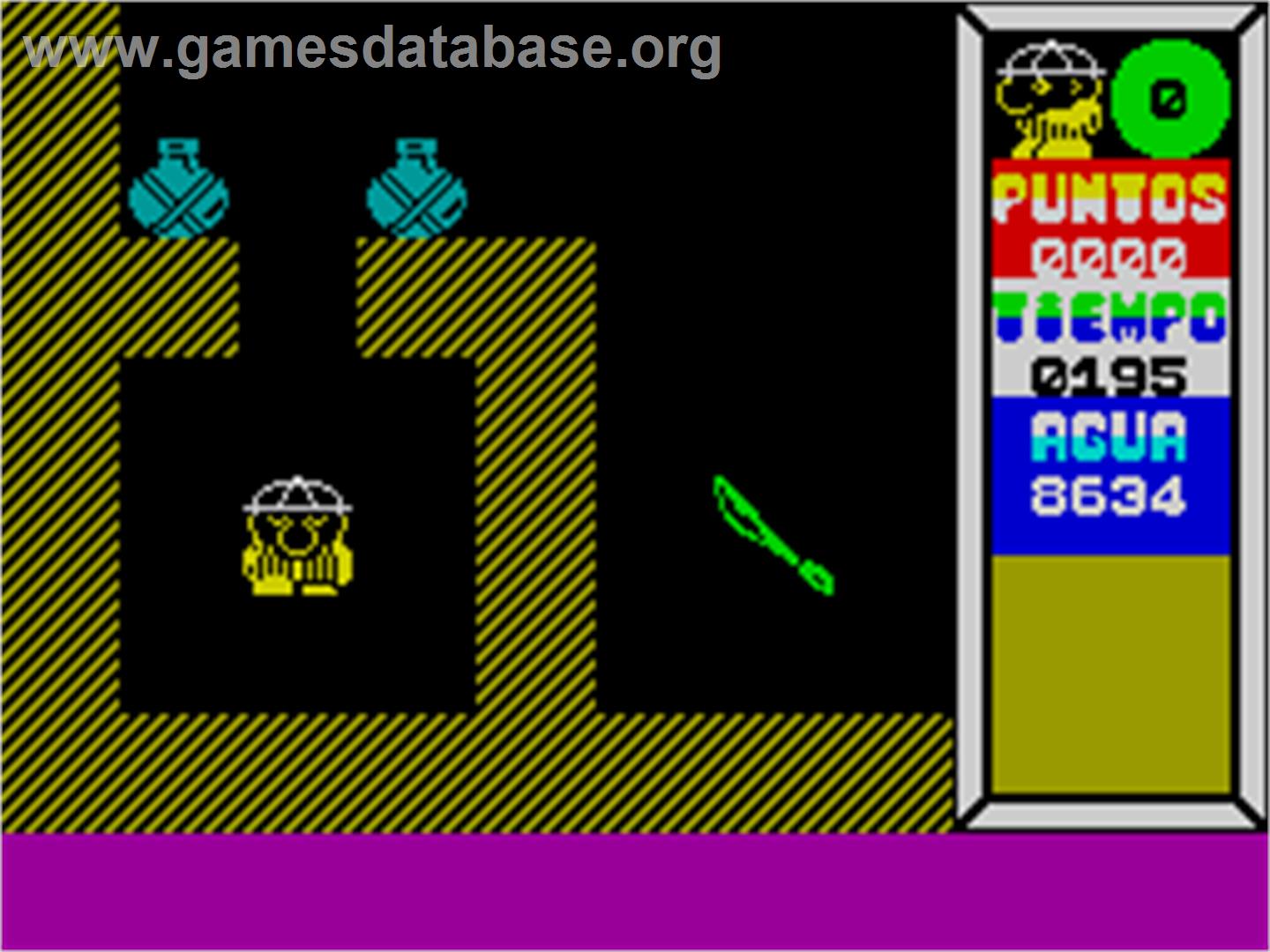 Saimazoom - Sinclair ZX Spectrum - Artwork - In Game