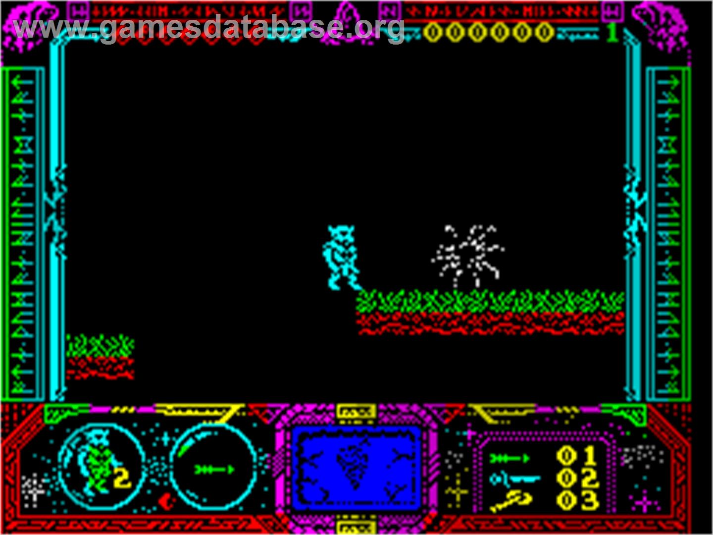 Soldier of Fortune - Sinclair ZX Spectrum - Artwork - In Game