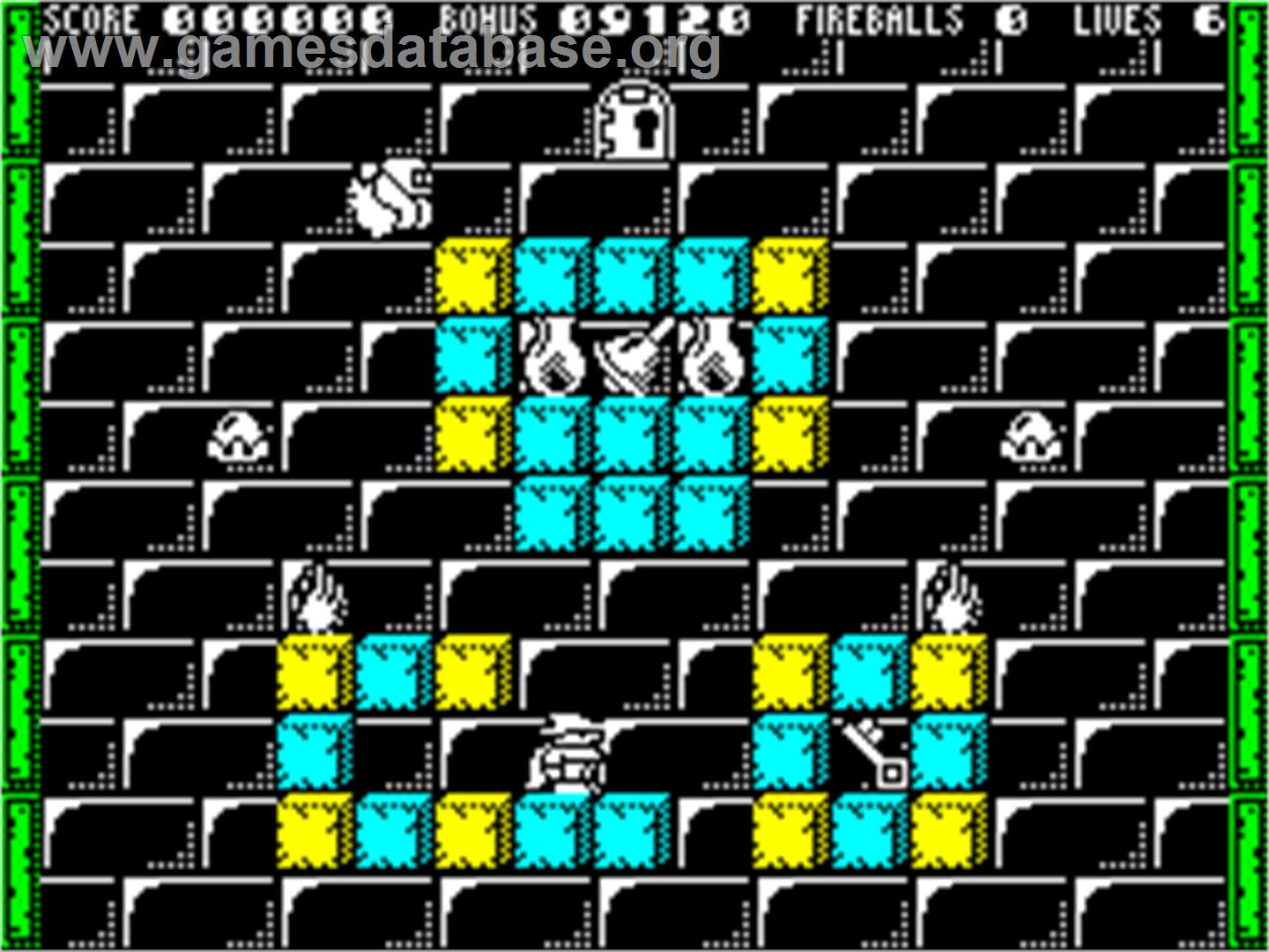 Solomon's Key - Sinclair ZX Spectrum - Artwork - In Game
