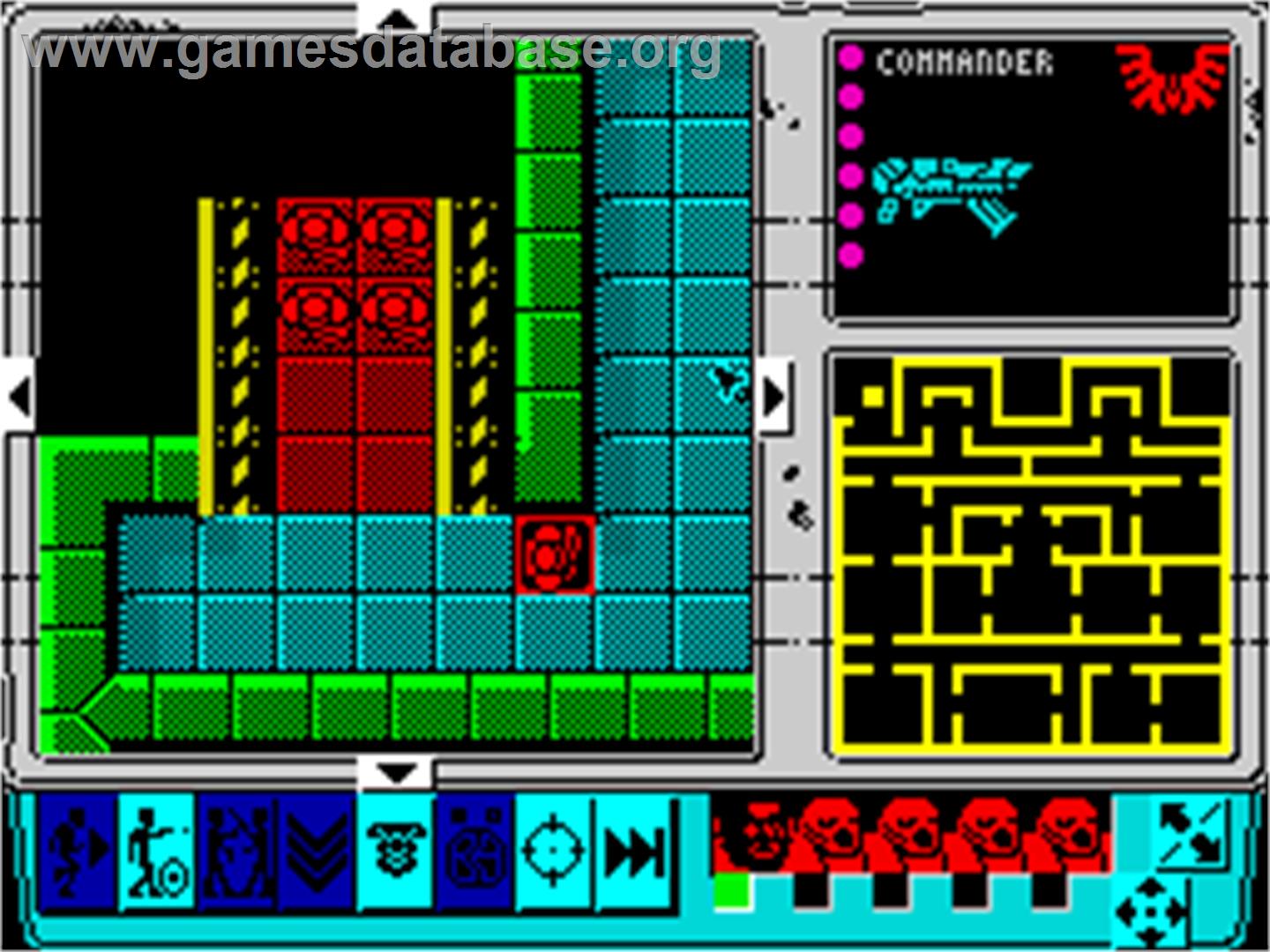Space Crusade - Sinclair ZX Spectrum - Artwork - In Game