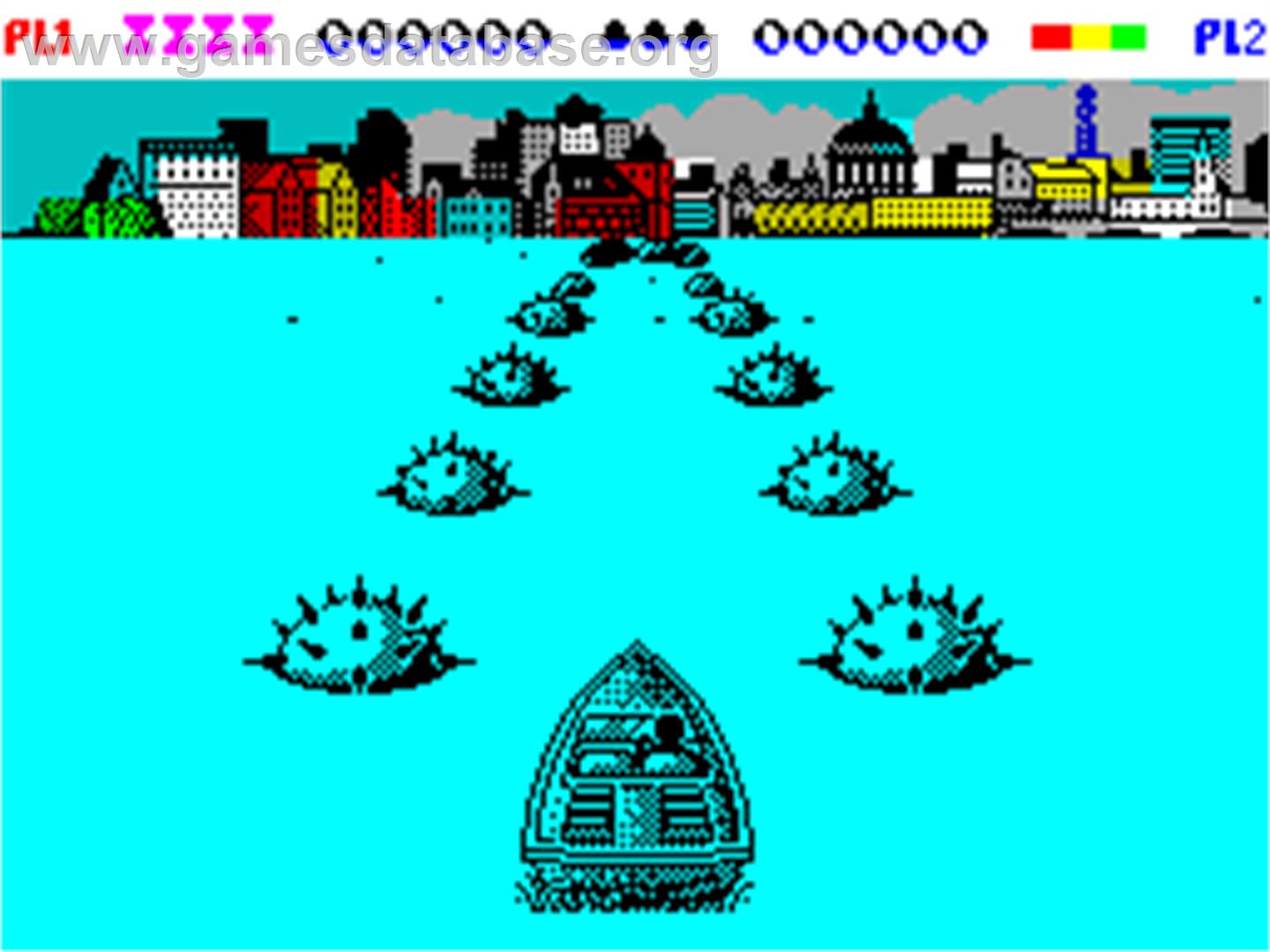 Speedboat Assassins - Sinclair ZX Spectrum - Artwork - In Game