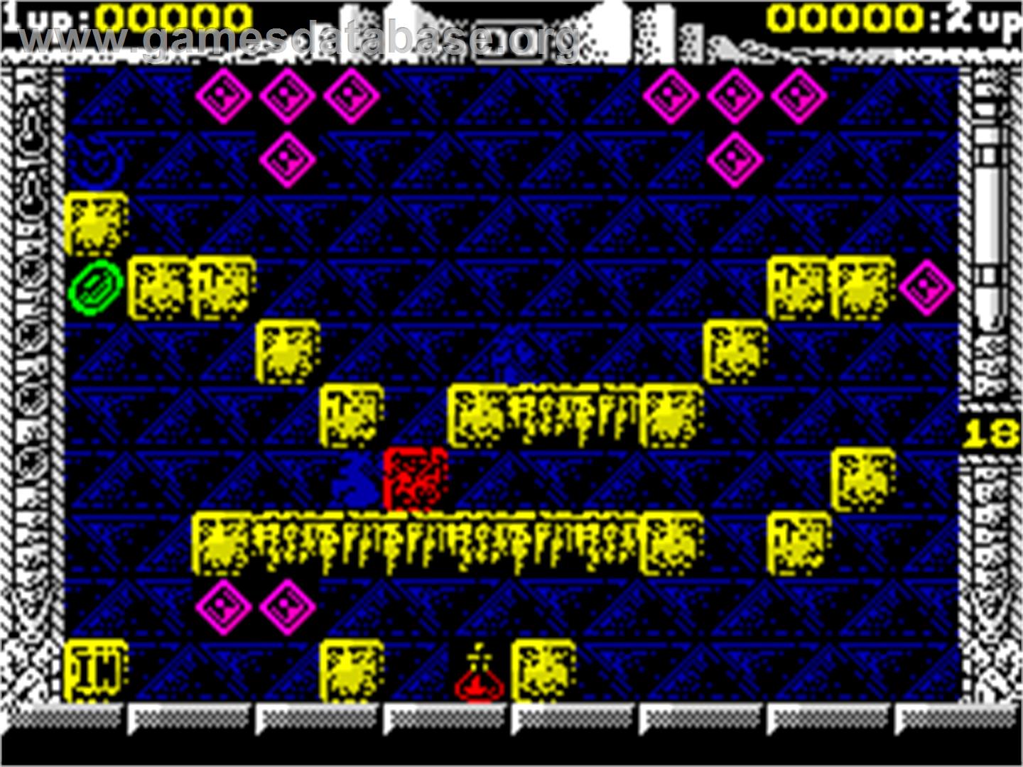 Spherical - Sinclair ZX Spectrum - Artwork - In Game