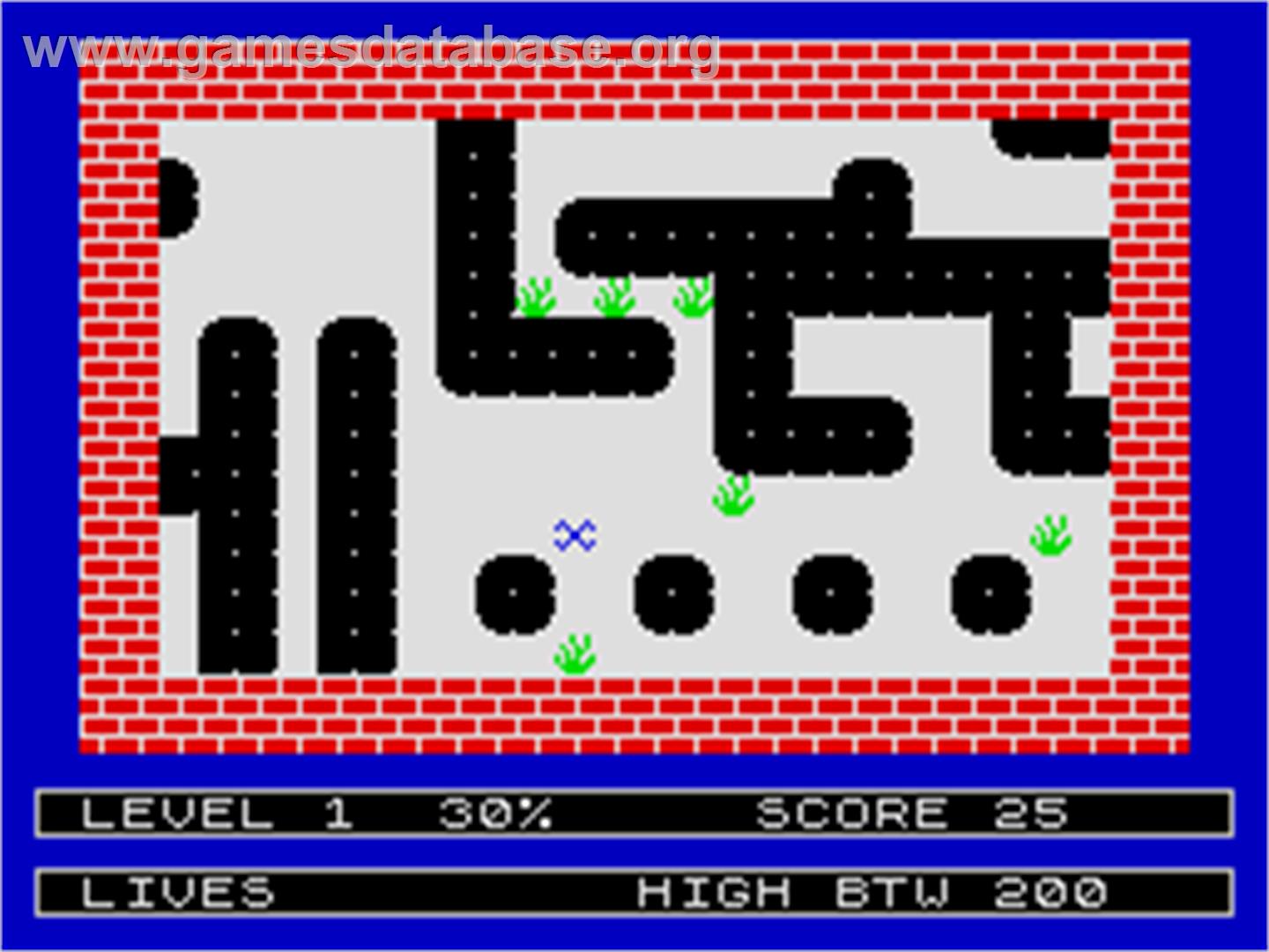 Splat! - Sinclair ZX Spectrum - Artwork - In Game