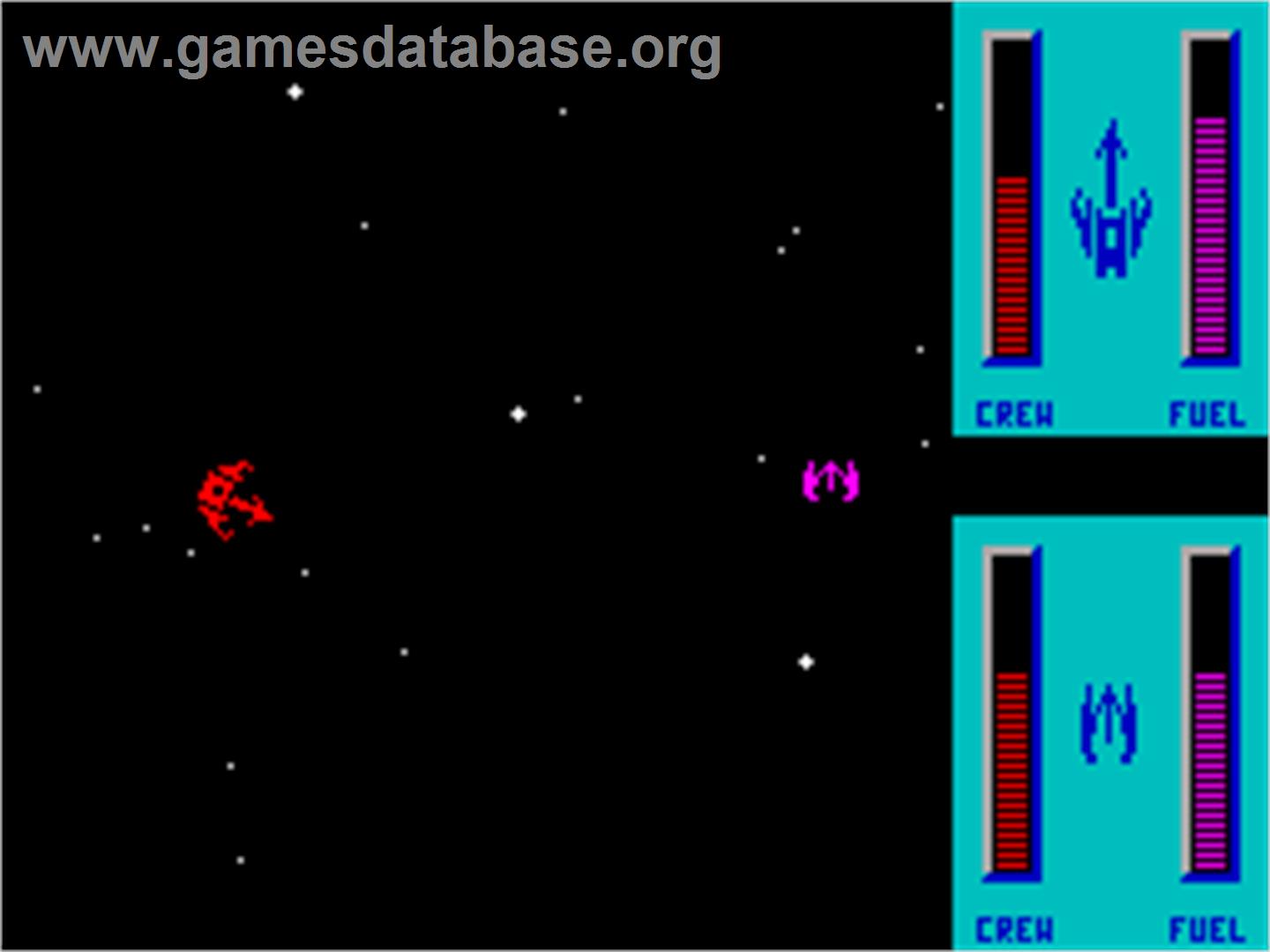 Star Control - Sinclair ZX Spectrum - Artwork - In Game