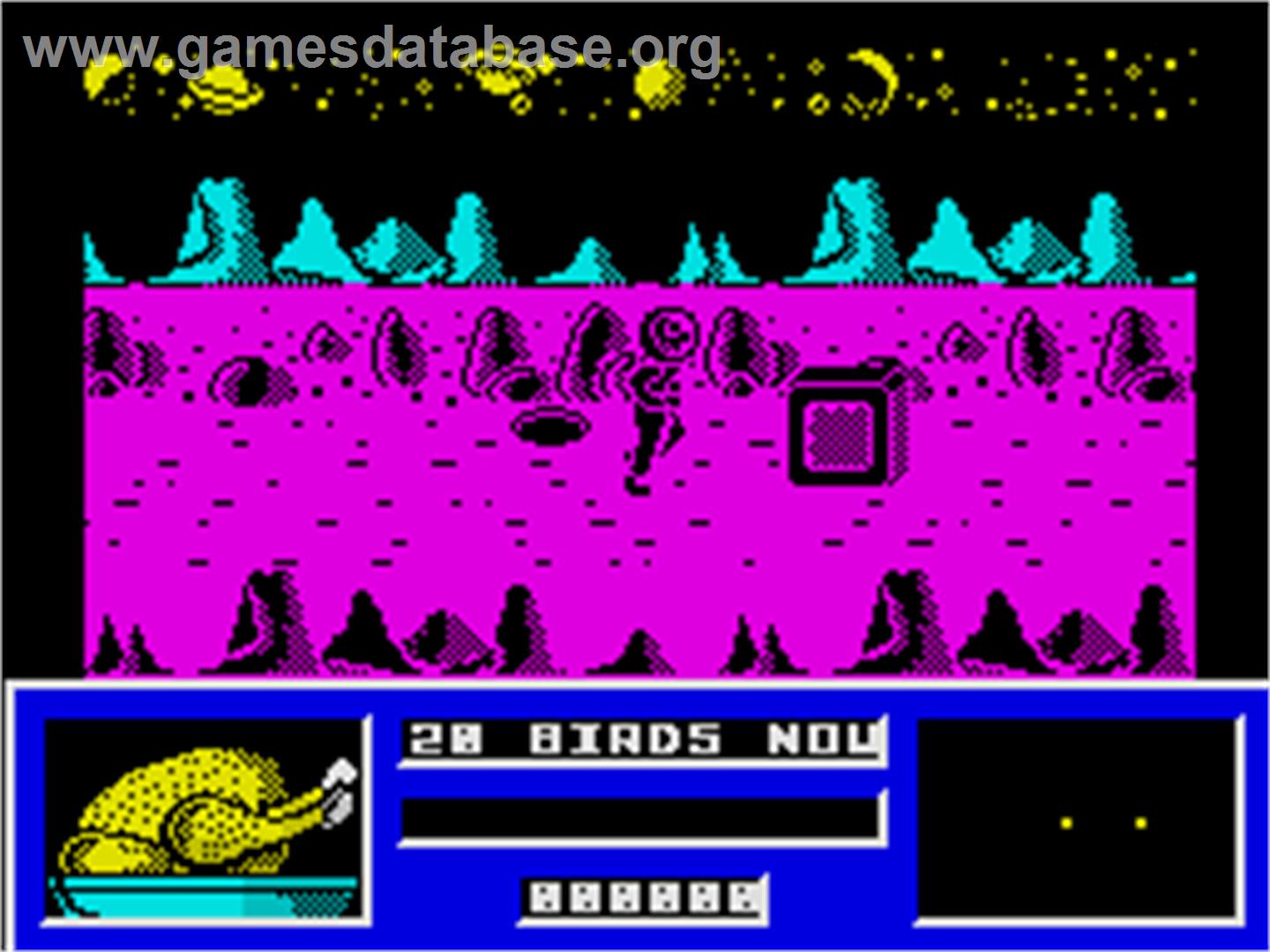 Star Paws - Sinclair ZX Spectrum - Artwork - In Game