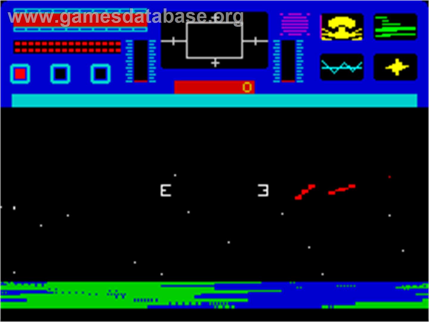 Star Raiders II - Sinclair ZX Spectrum - Artwork - In Game