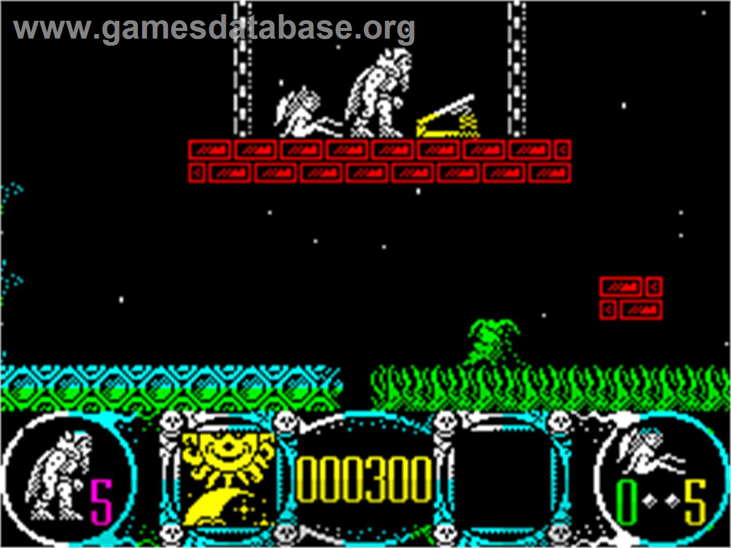 Stormlord - Sinclair ZX Spectrum - Artwork - In Game