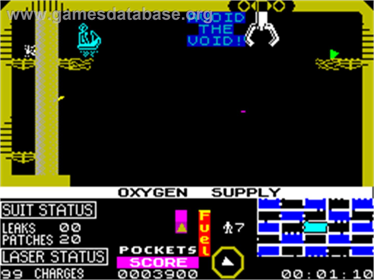 Strange Loop - Sinclair ZX Spectrum - Artwork - In Game