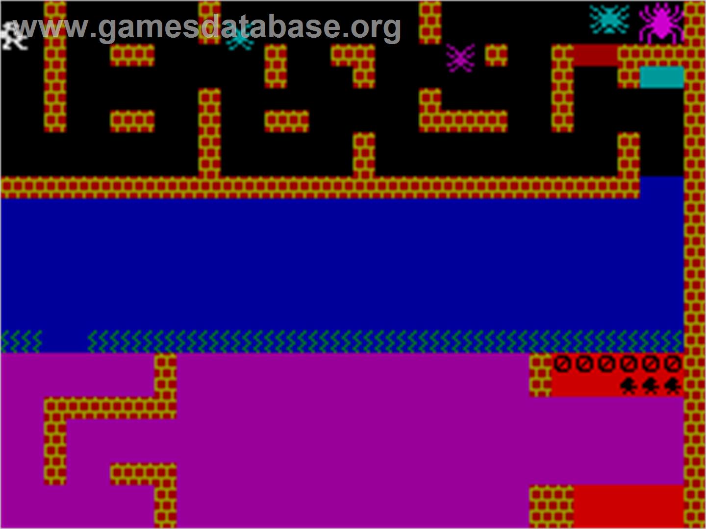Styx - Sinclair ZX Spectrum - Artwork - In Game