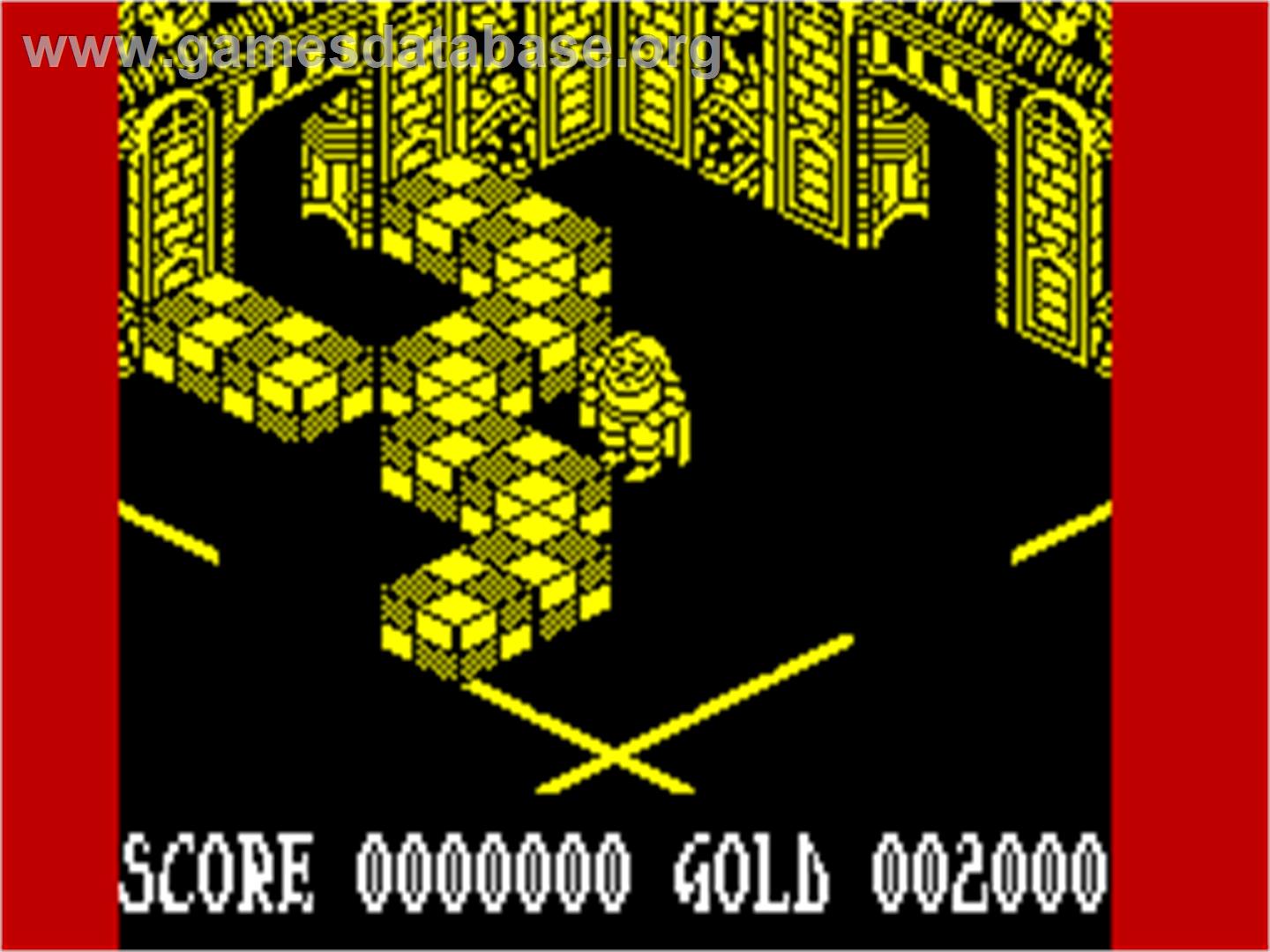 Superheroes - Sinclair ZX Spectrum - Artwork - In Game