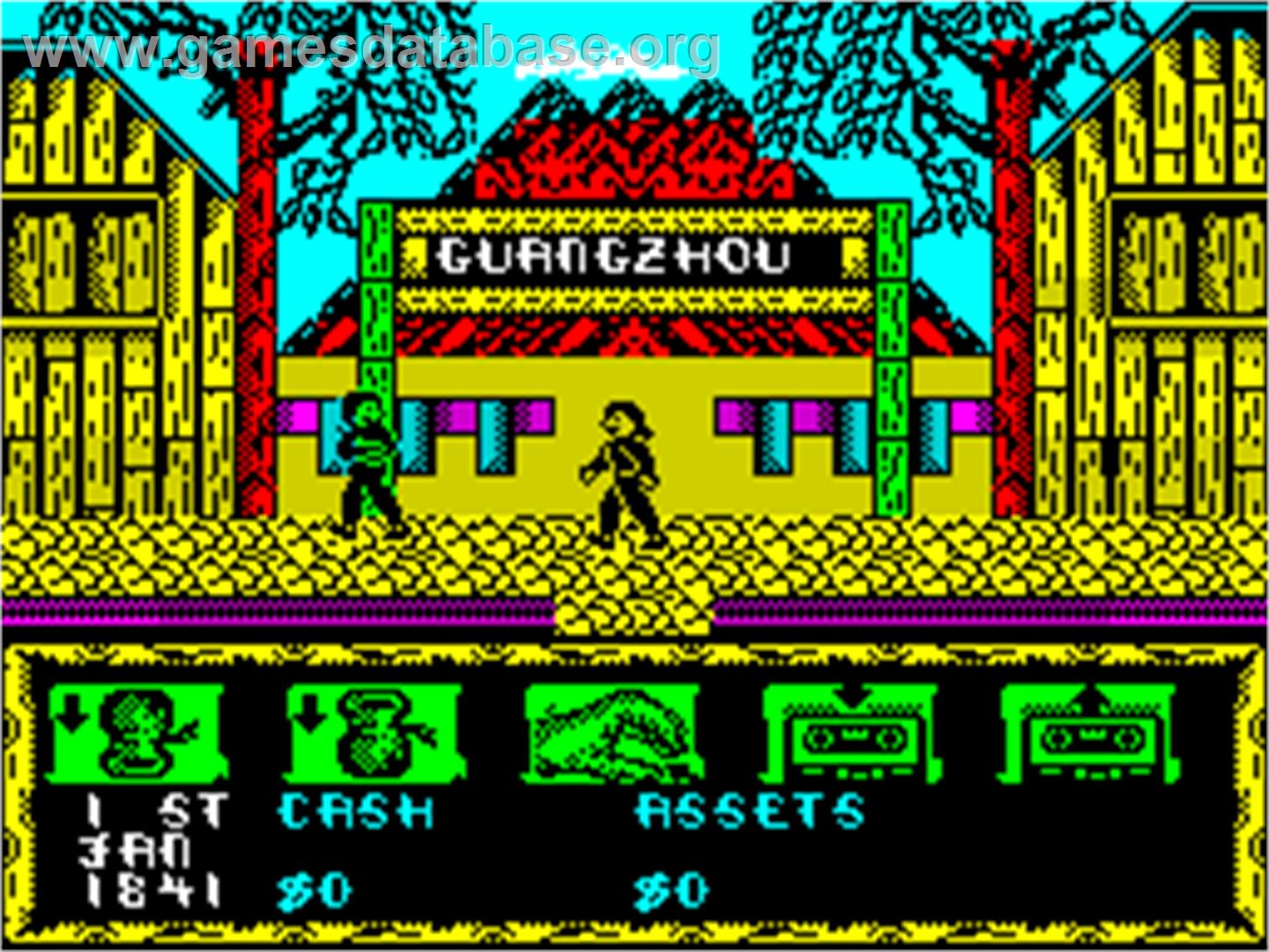 Tai-Pan - Sinclair ZX Spectrum - Artwork - In Game