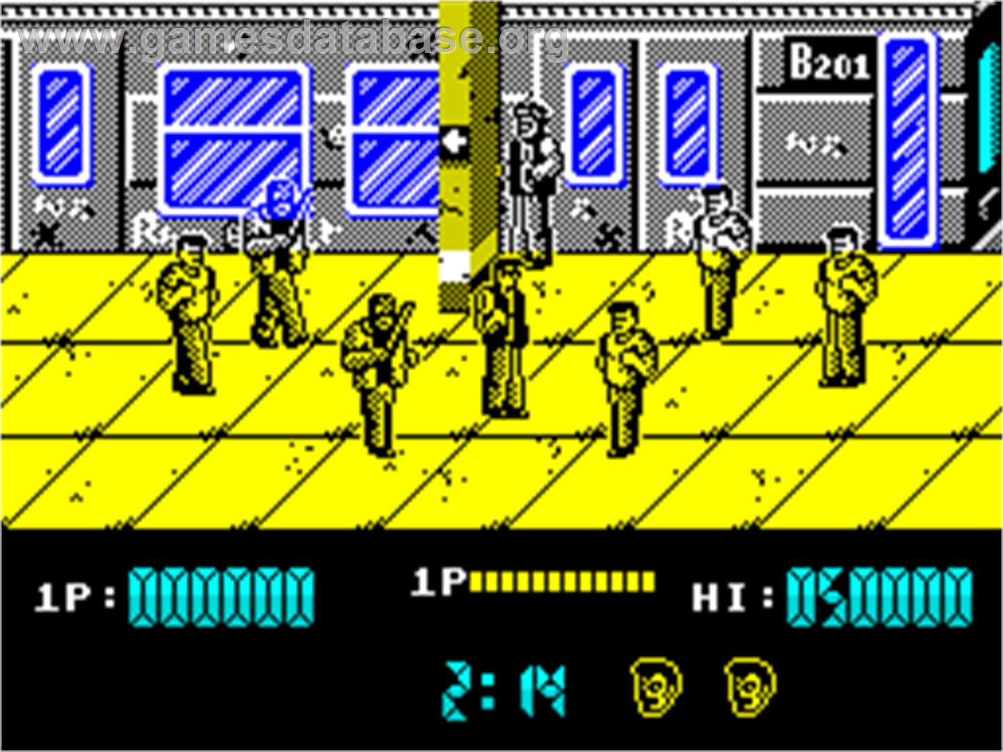 Target: Renegade - Sinclair ZX Spectrum - Artwork - In Game
