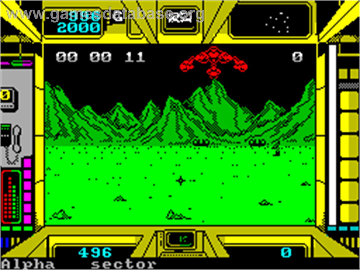 Terrorpods - Sinclair ZX Spectrum - Artwork - In Game