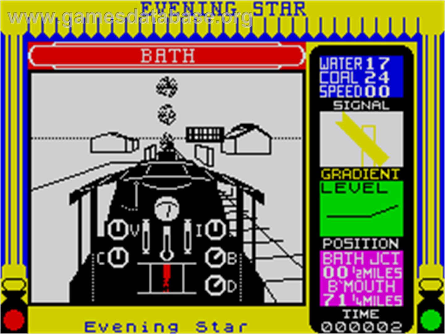 The Running Man - Sinclair ZX Spectrum - Artwork - In Game