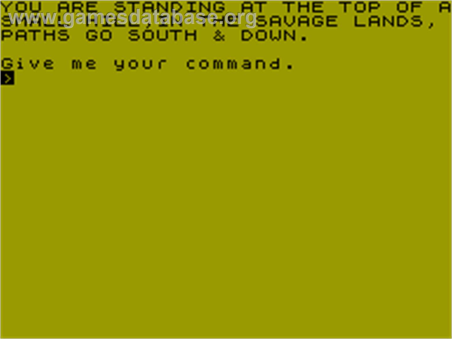 The Slugger - Sinclair ZX Spectrum - Artwork - In Game