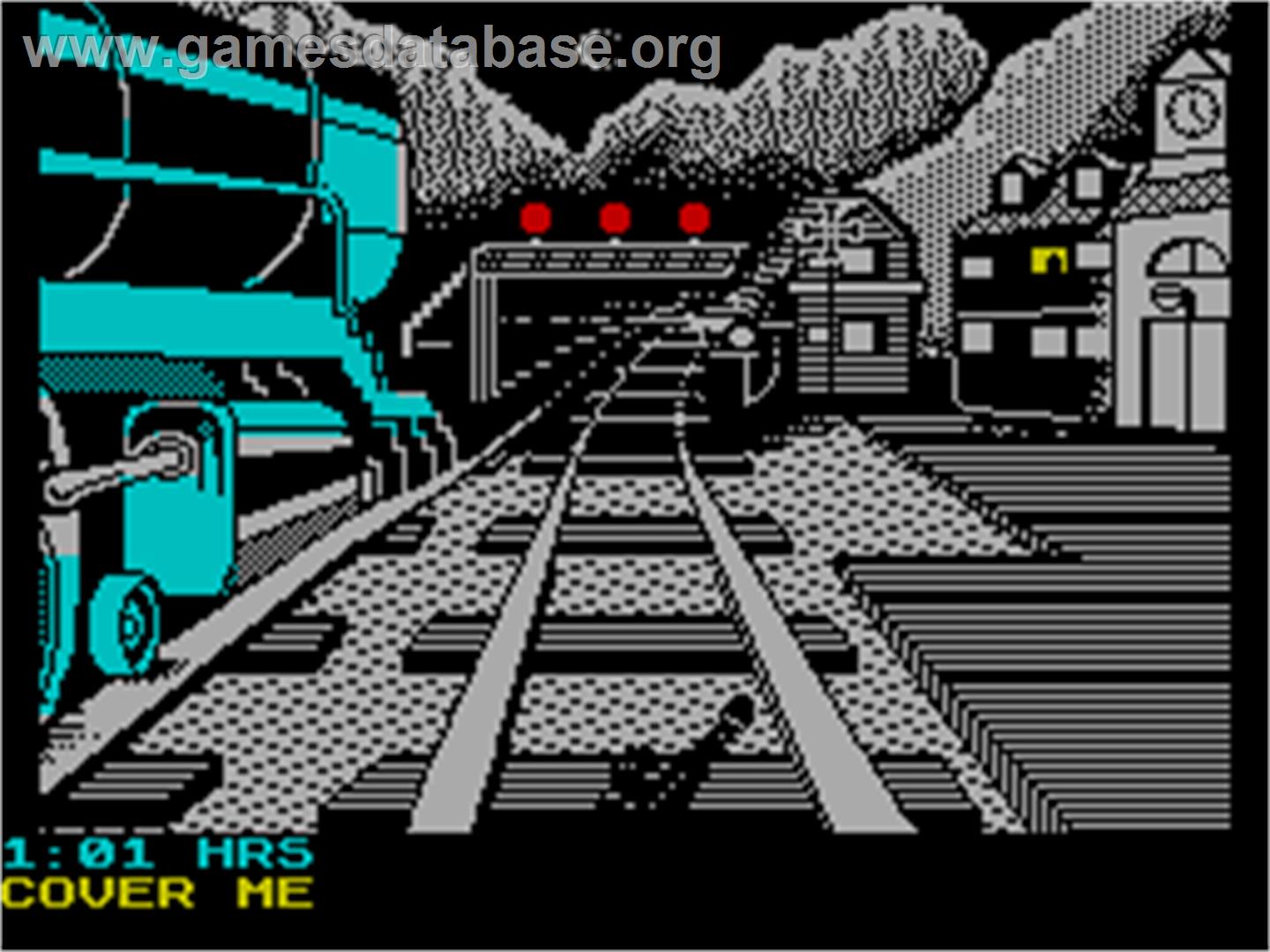 The Train: Escape to Normandy - Sinclair ZX Spectrum - Artwork - In Game