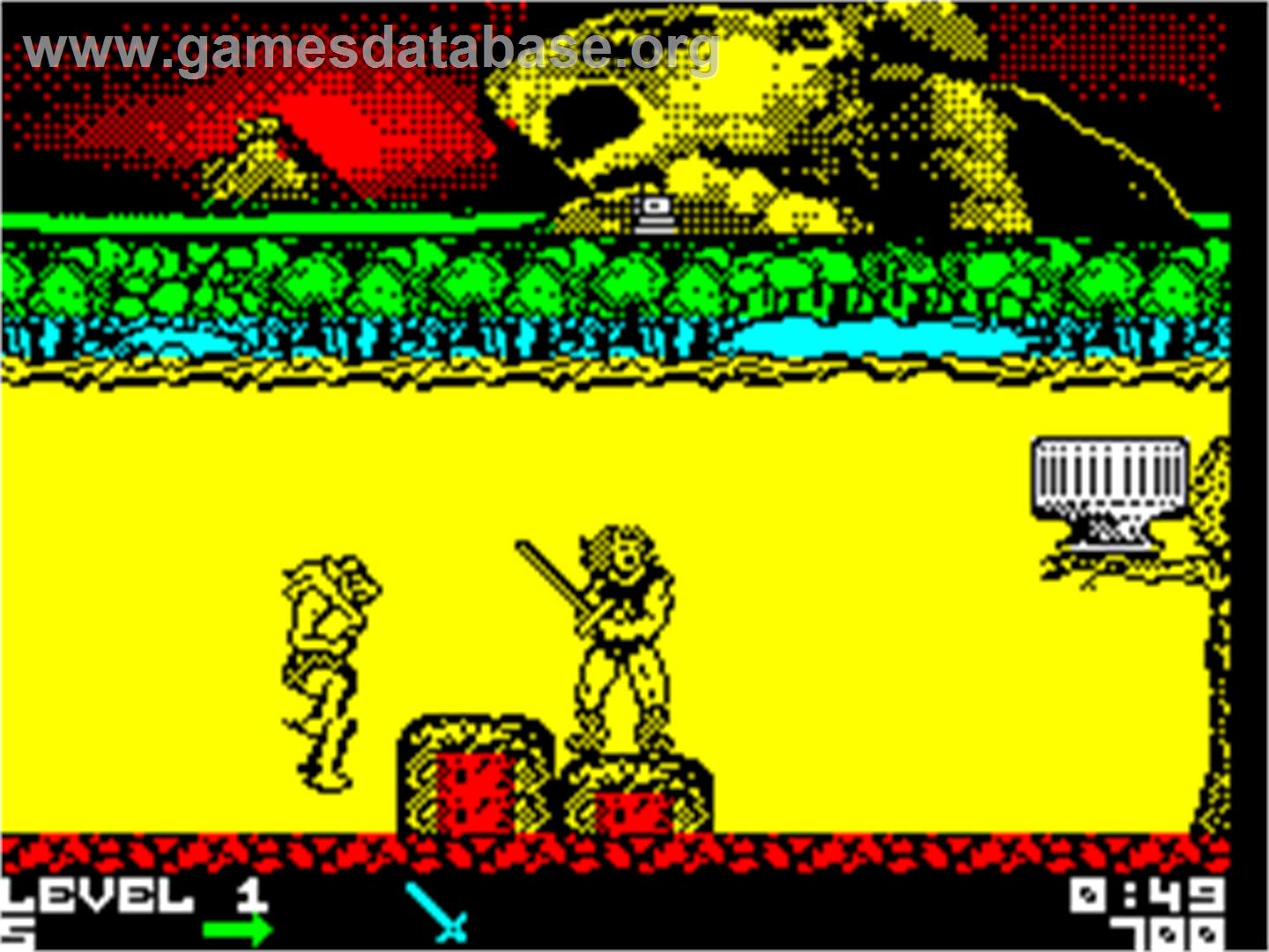 Thundercats - Sinclair ZX Spectrum - Artwork - In Game