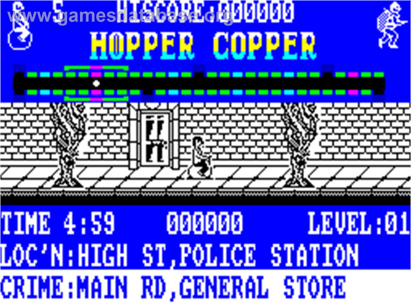 Tower Toppler - Sinclair ZX Spectrum - Artwork - In Game