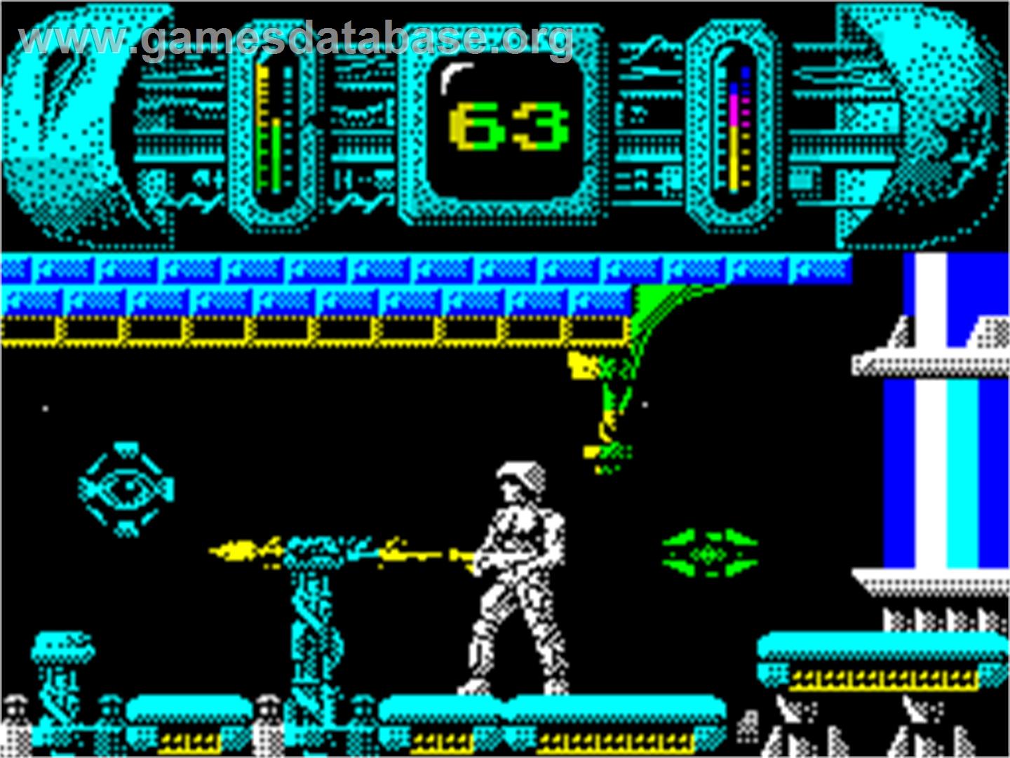 Trantor the Last Stormtrooper - Sinclair ZX Spectrum - Artwork - In Game